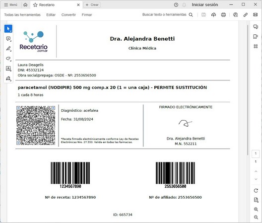 Manosimple registro de atenciones del paciente